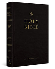 ESV Pew and Worship Bible, Large Print (Black) by