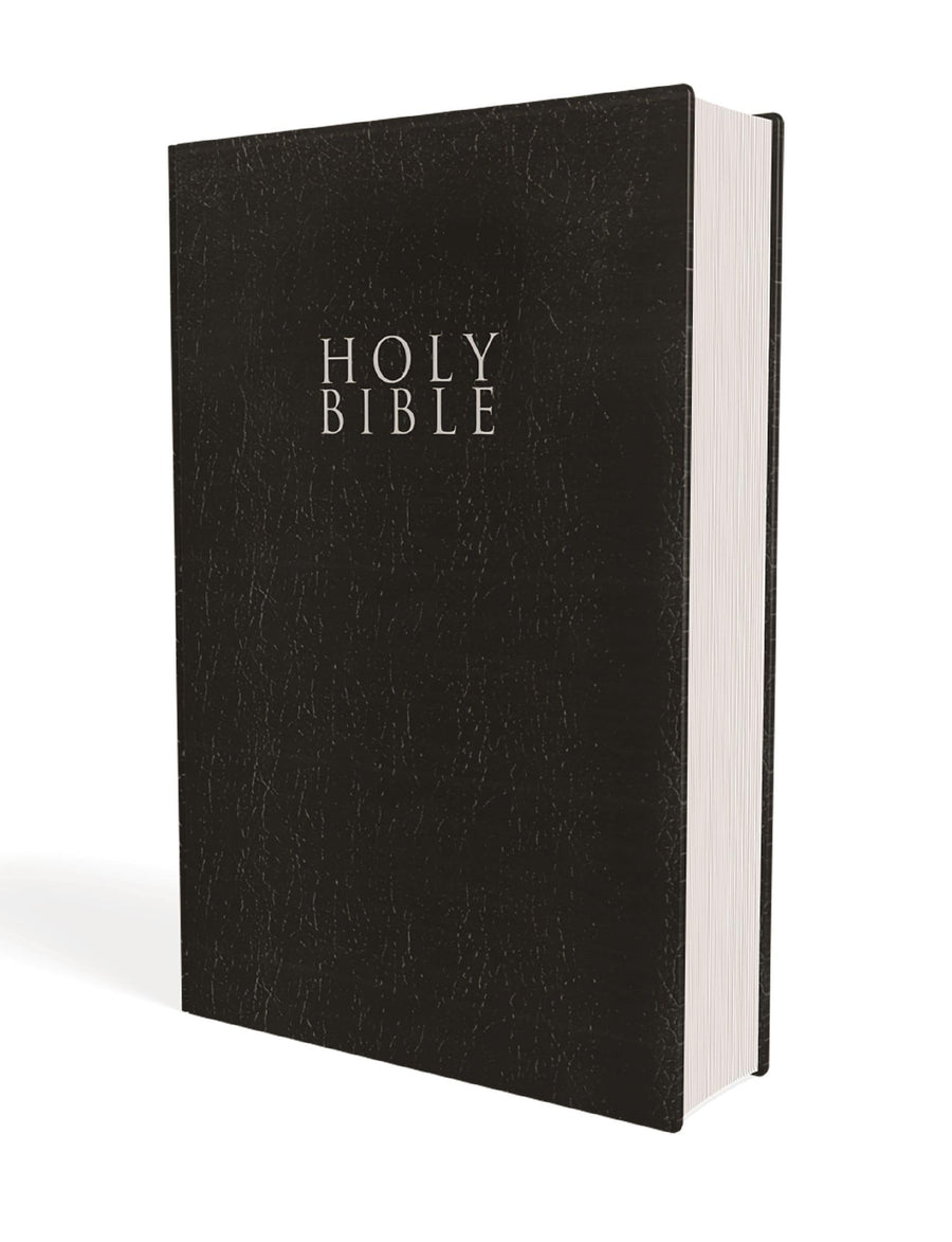 Niv, Gift and Award Bible, Leather-Look, Black, Red Letter Edition, Comfort Print -- Zondervan, Bible