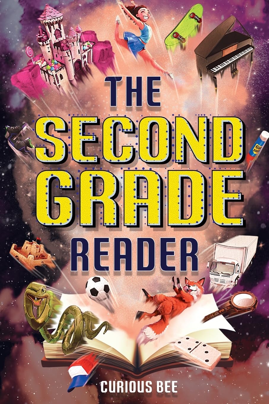 The Second Grade Reader: 12 Short Stories for Kids in 2nd Grade by Curious Bee