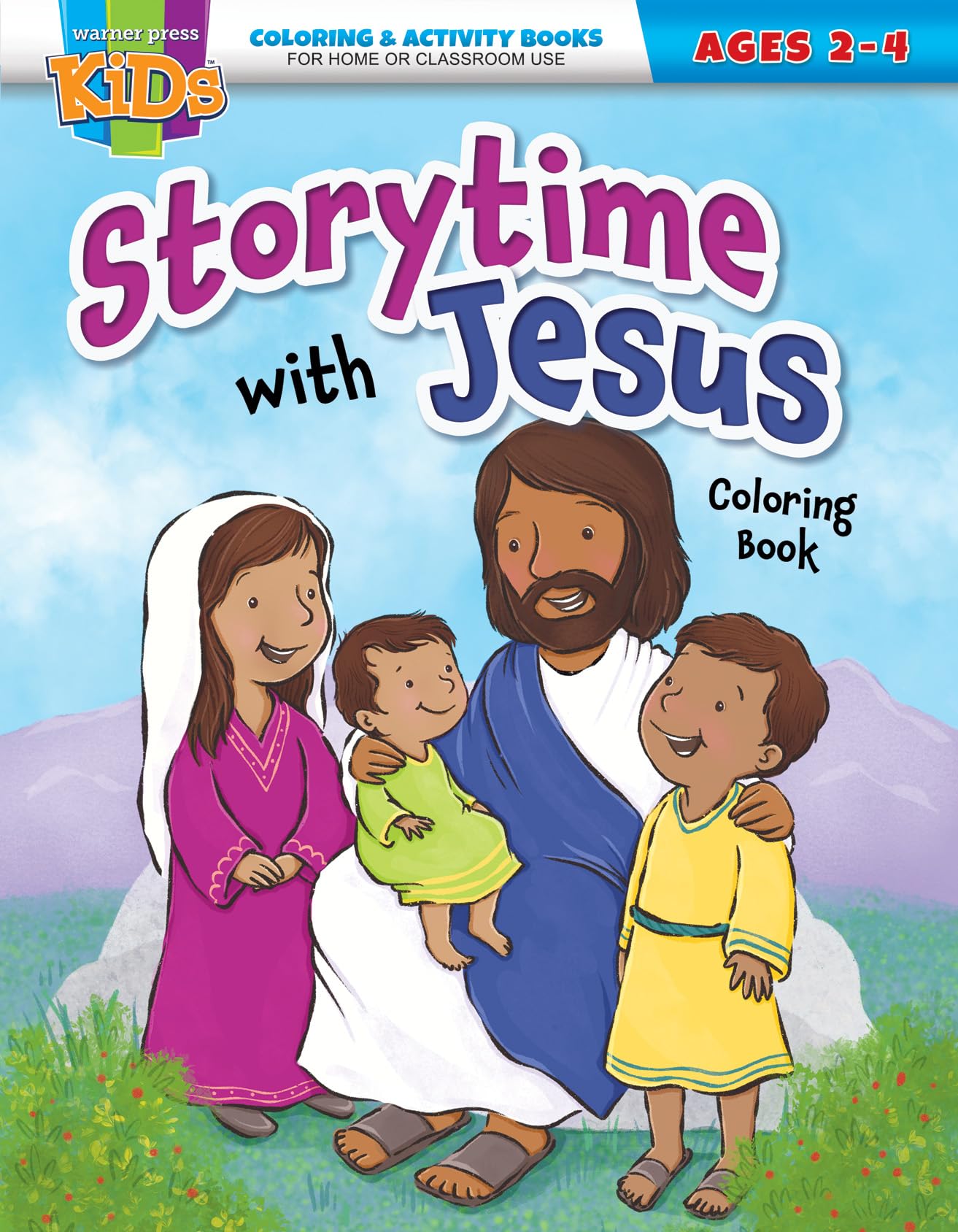 Storytime with Jesus Coloring Book: Coloring & Activity Book (Ages 2-4) by Warner Press