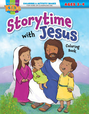Storytime with Jesus Coloring Book: Coloring & Activity Book (Ages 2-4) by Warner Press