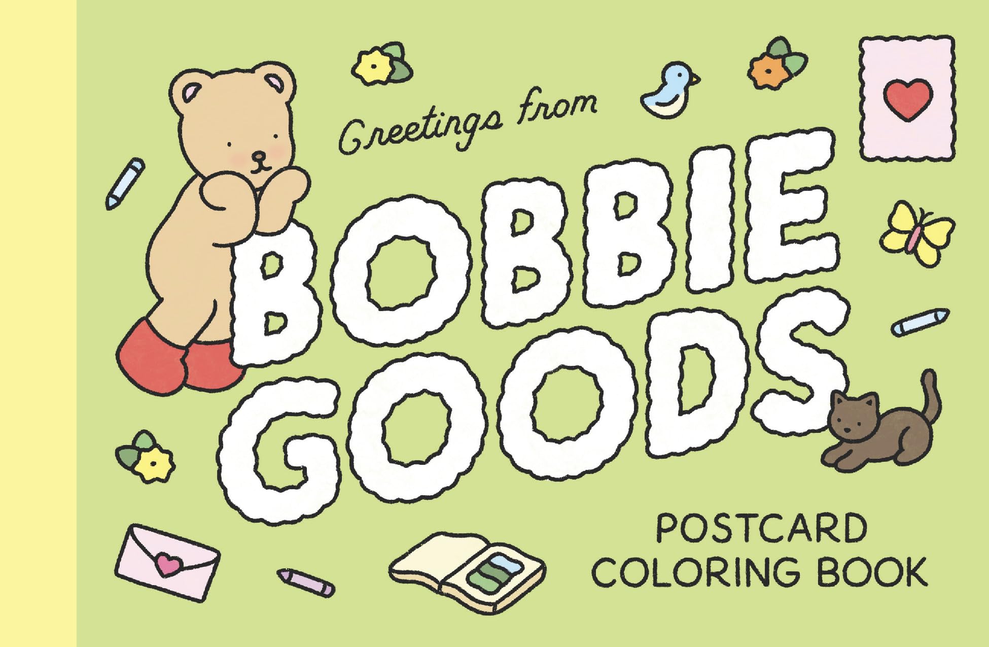 Bobbie Goods Postcard Coloring Book: 20 Postcards by Goods, Bobbie