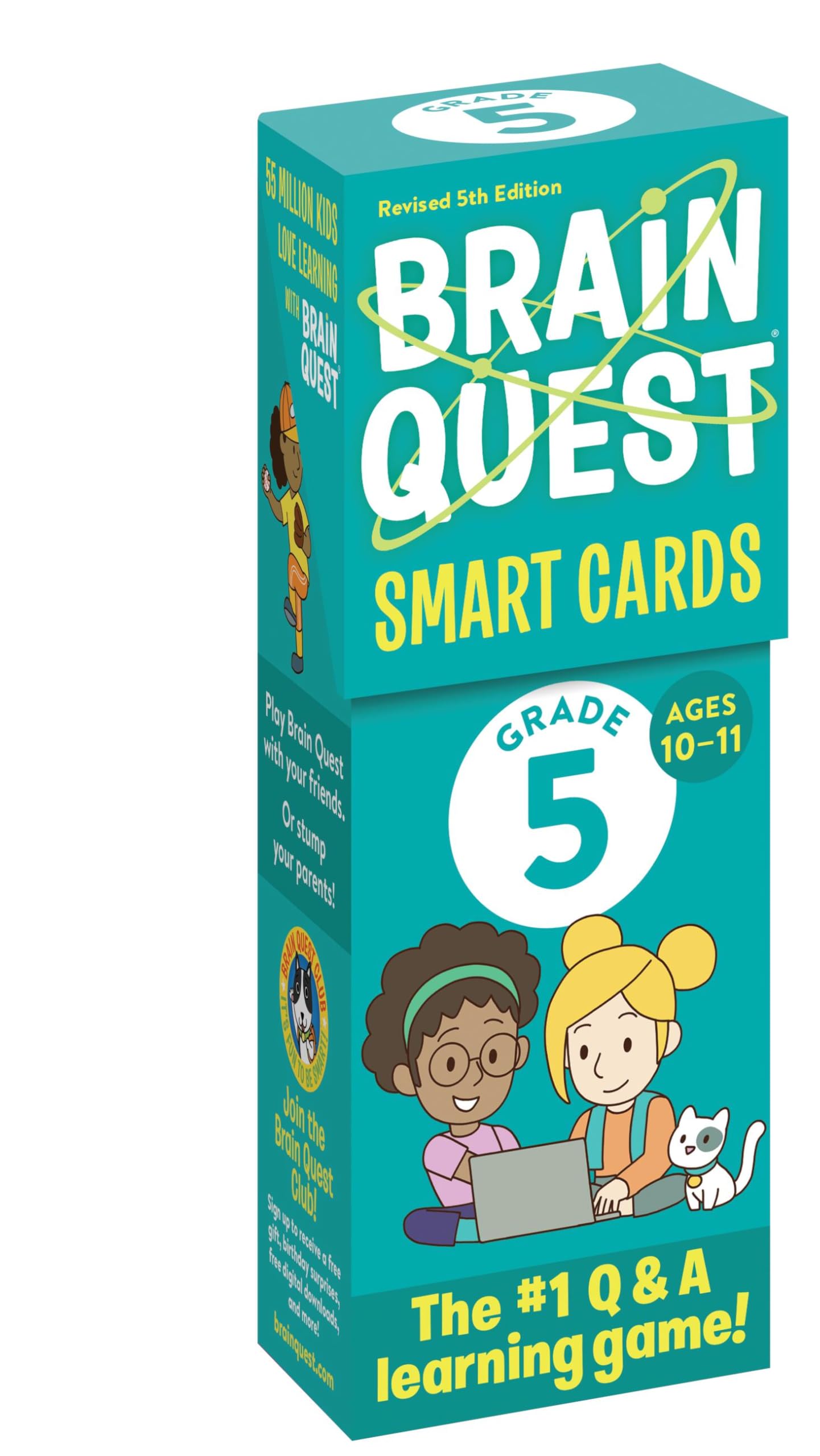 Brain Quest 5th Grade Smart Cards Revised 5th Edition by Workman Publishing
