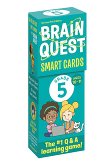 Brain Quest 5th Grade Smart Cards Revised 5th Edition by Workman Publishing
