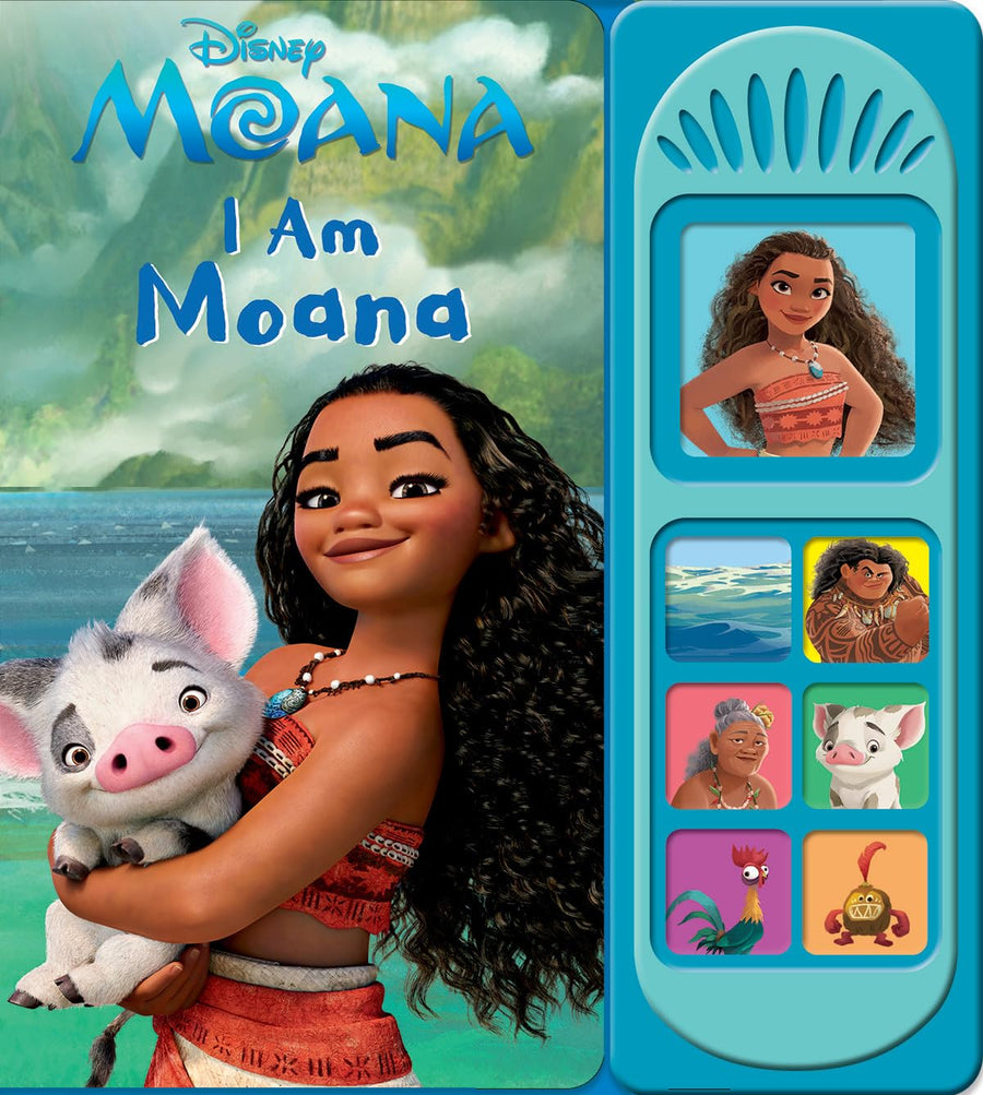 Disney Moana: I Am Moana Sound Book [With Battery] -- Pi Kids, Board Book
