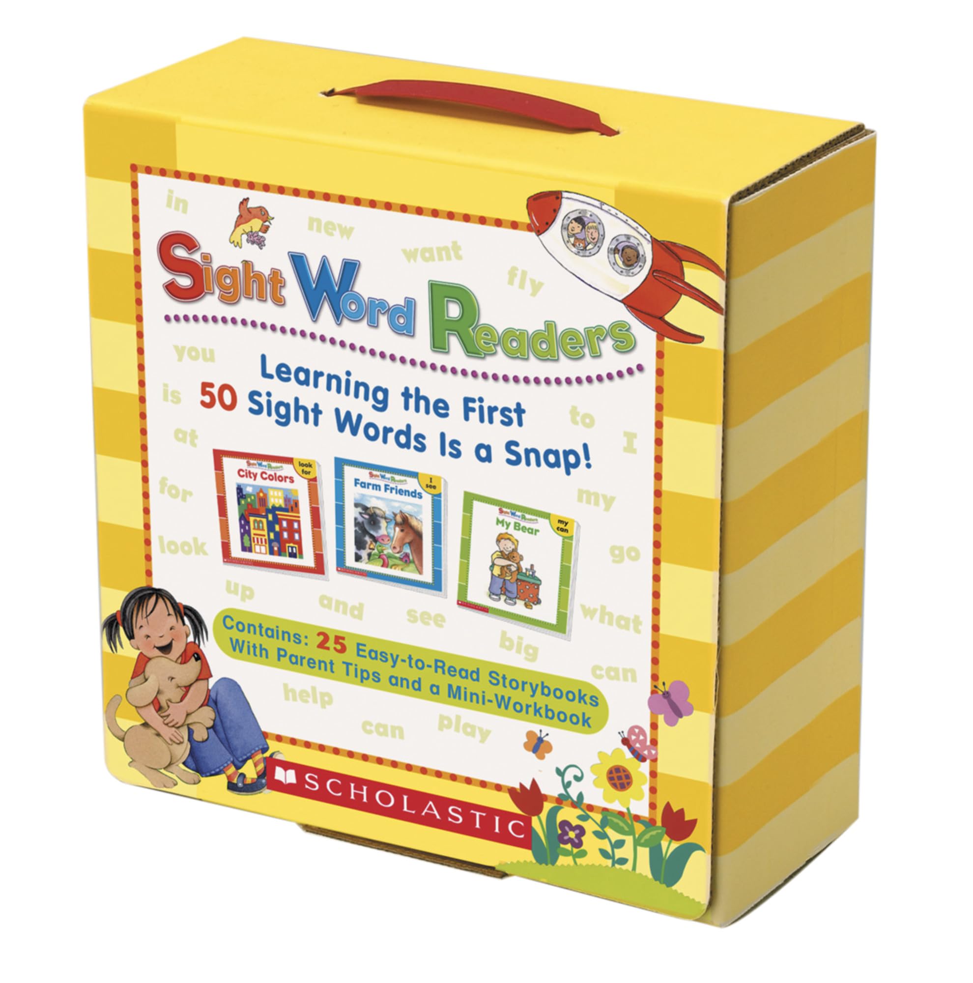 Sight Word Readers Parent Pack: Learning the First 50 Sight Words Is a Snap! [With Mini-Workbook] by Teaching Resources, Scholastic
