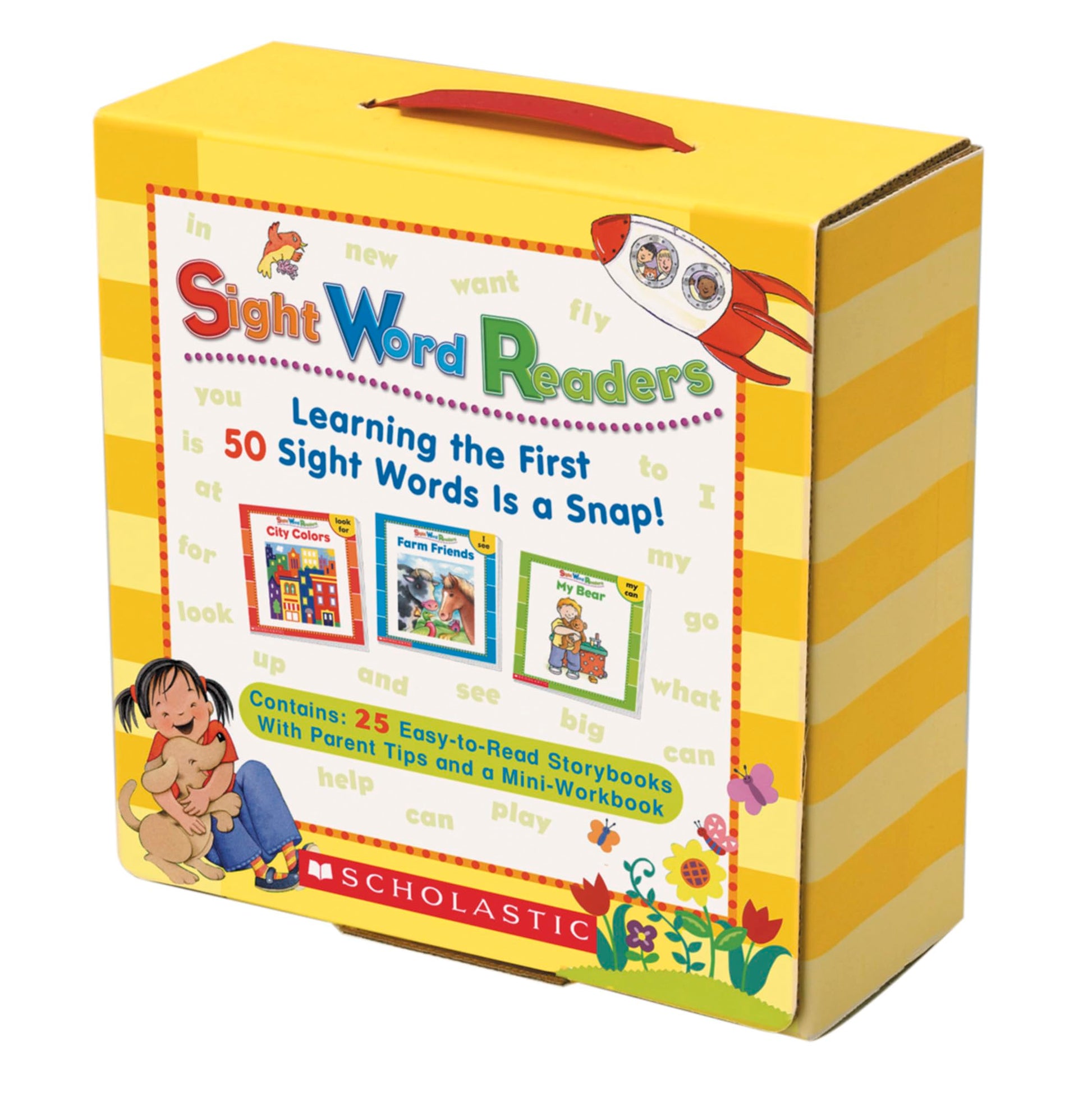 Sight Word Readers Parent Pack: Learning the First 50 Sight Words Is a Snap! [With Mini-Workbook] by Teaching Resources, Scholastic
