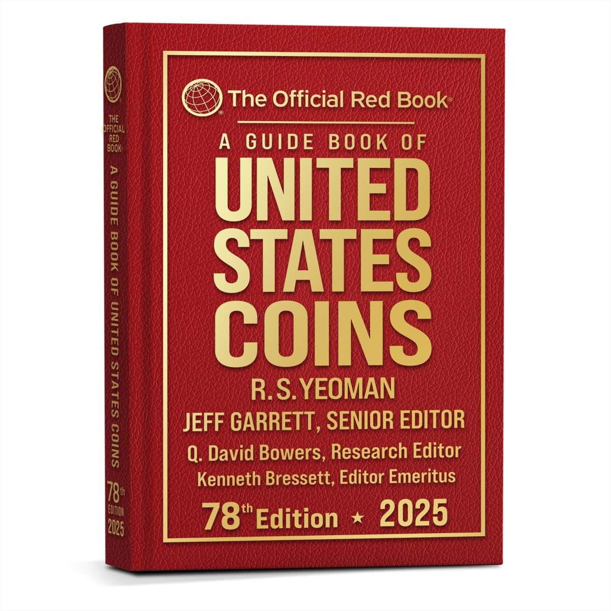 A Guide Book of United States Coins 2025 Redbook Hardcover by Garrett, Jeff