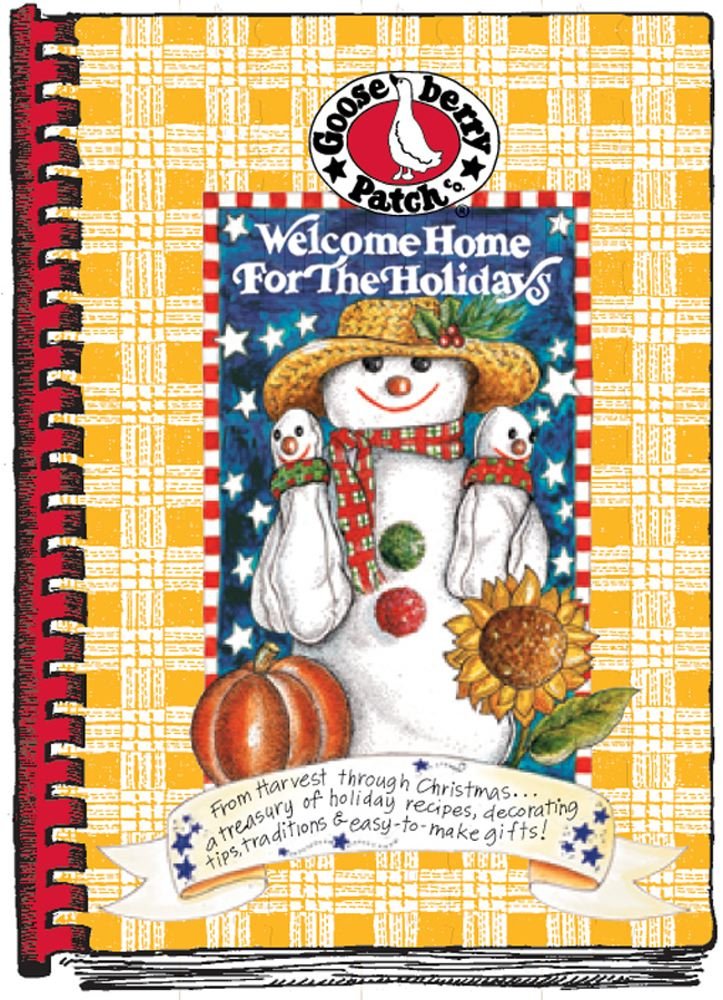 Used - Very Good | Welcome Home for the Holidays Cookbook -- Gooseberry Patch, Hardcover