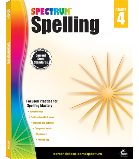 Spectrum Spelling, Grade 4: Volume 31 -- Spectrum, Paperback