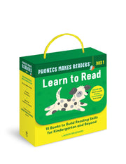 Phonics Makes Readers: Learn to Read Box 1: 15 Books to Build Reading Skills for Kindergarten and Beyond -- Laurin Brainard