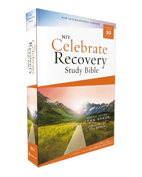 Niv, Celebrate Recovery Study Bible, Paperback, Comfort Print -- John Baker, Bible