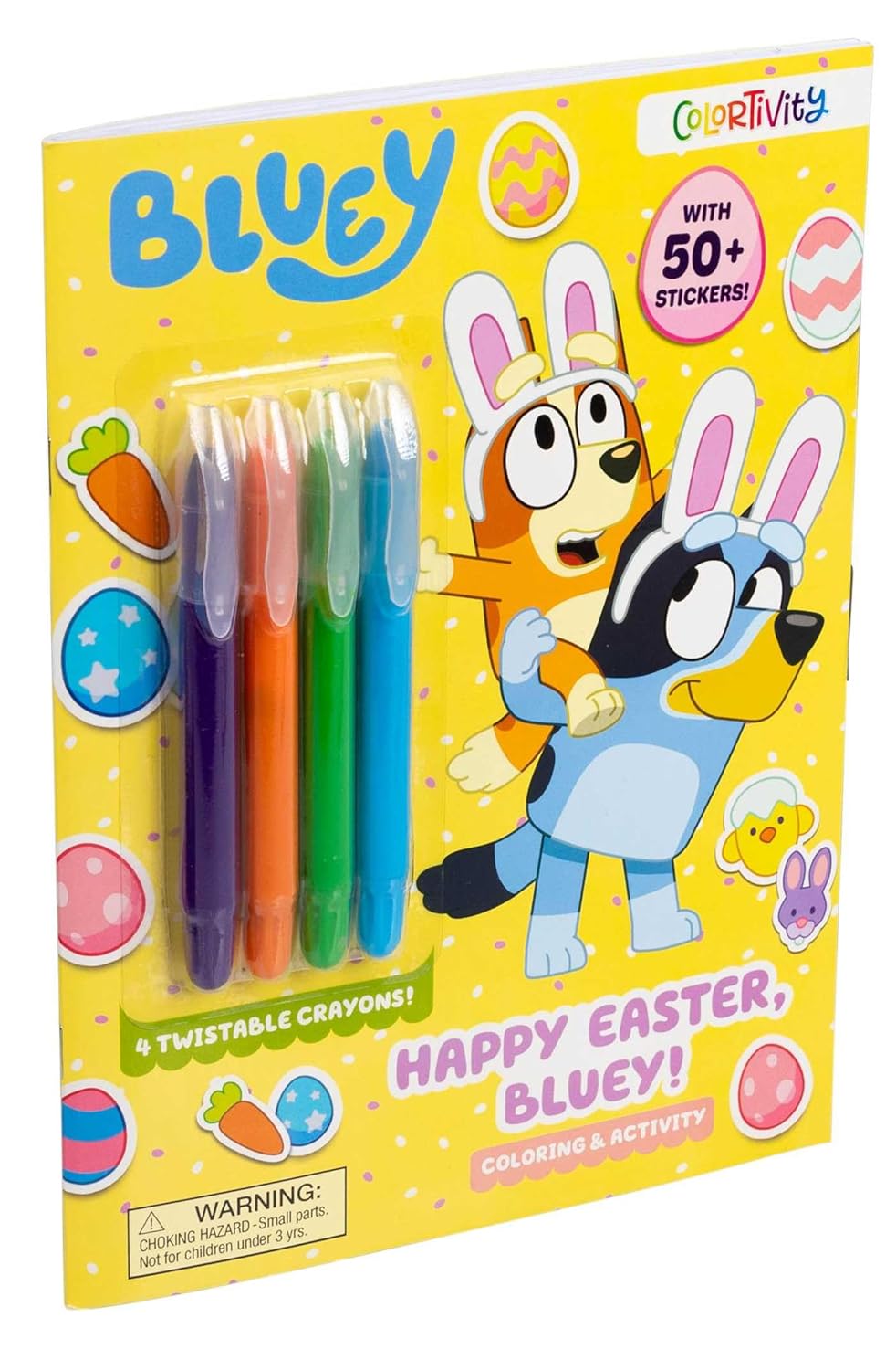 Bluey Colortivity: Happy Easter, Bluey! -- Delaney Foerster, Paperback