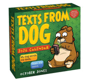 Texts from Dog 2026 Day-To-Day Calendar by Jones, October
