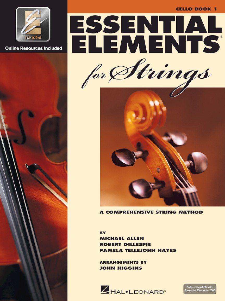 Essential Elements for Strings Cello - Book 1 with Eei Book/Online Media [With CD and DVD] by Gillespie, Robert