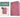 NLT Personal Size Giant Print Bible, Filament Enabled Edition (Red Letter, Leatherlike, Peony Pink) by Tyndale