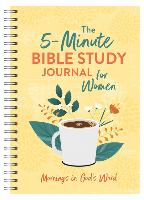 The 5-Minute Bible Study Journal for Women: Mornings in God's Word -- Annie Tipton, Spiral