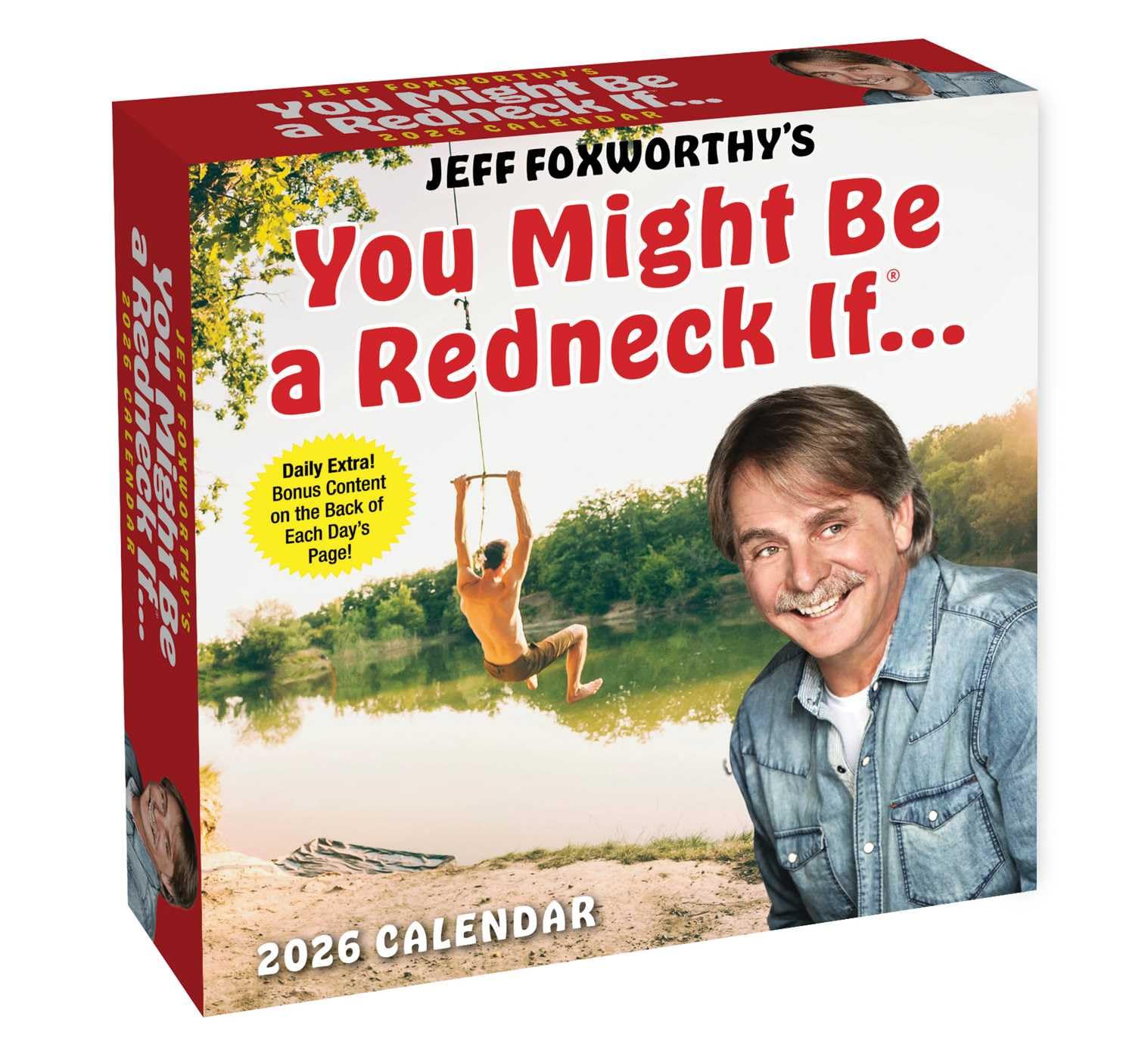 Jeff Foxworthy's You Might Be a Redneck If. . . 2026 Day-To-Day Calendar by Foxworthy, Jeff
