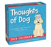 Thoughts of Dog 2026 Day-To-Day Calendar by Nelson, Matt