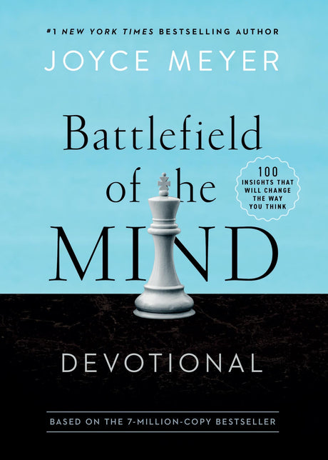 Battlefield of the Mind Devotional: 100 Insights That Will Change the Way You Think -- Joyce Meyer, Hardcover