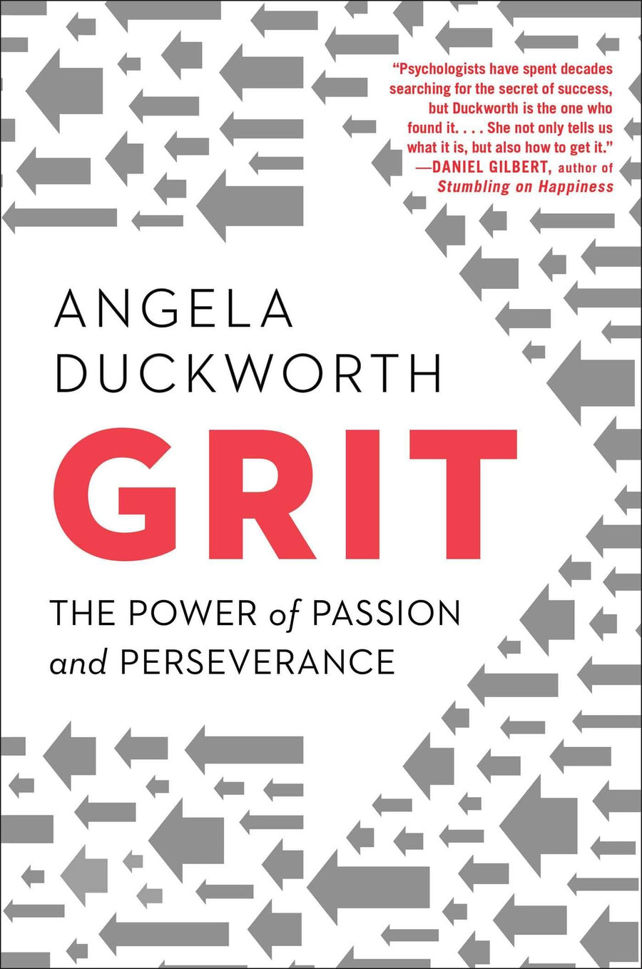 Grit: The Power of Passion and Perseverance -- Angela Duckworth, Hardcover