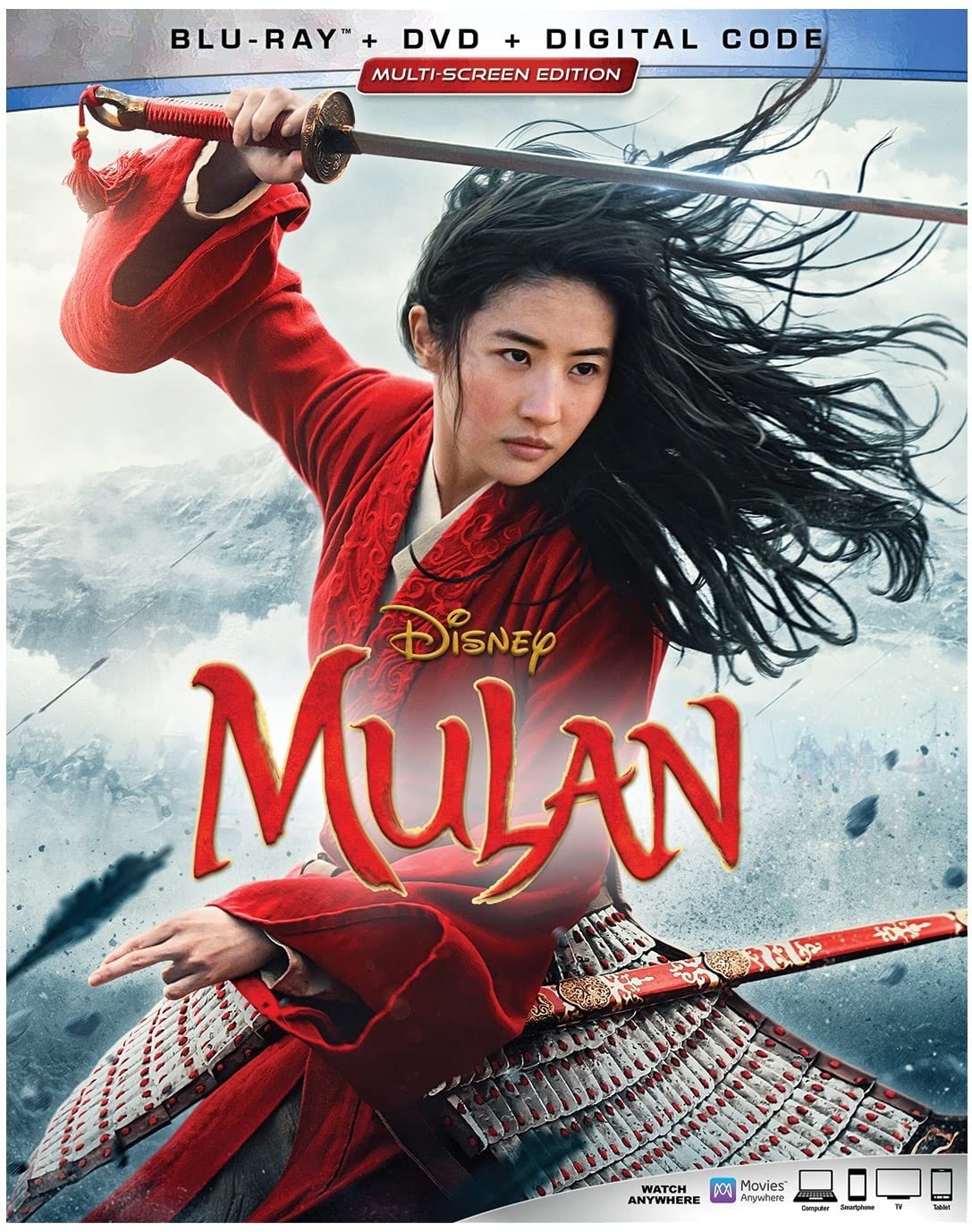 Mulan (2020) [Blu-ray + DVD + digital]