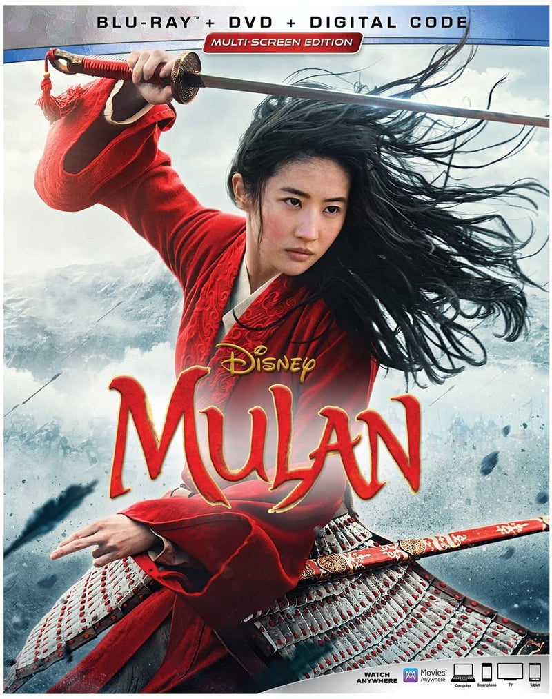 Mulan (2020) [Blu-ray + DVD + digital]