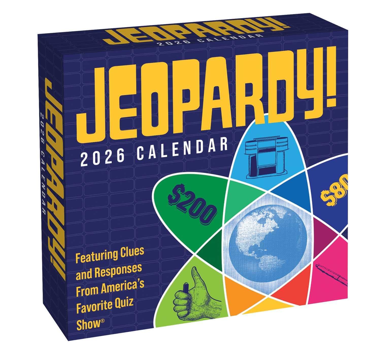 Jeopardy! 2026 Day-To-Day Calendar: Featuring Clues and Responses from America's Favorite Quiz Show(r) by Sony