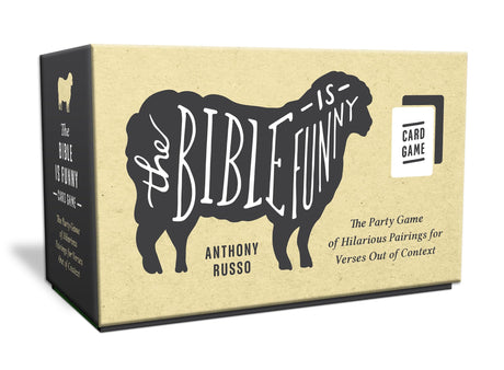 The Bible Is Funny Card Game: The Party Game of Hilarious Pairings for Verses Out of Context -- Anthony Russo, Board Games