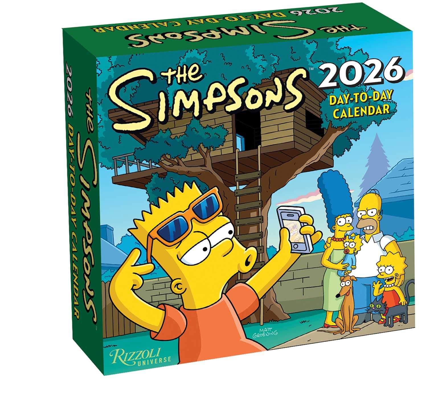 The Simpsons 2026 Day-To-Day Calendar by Groening, Matt