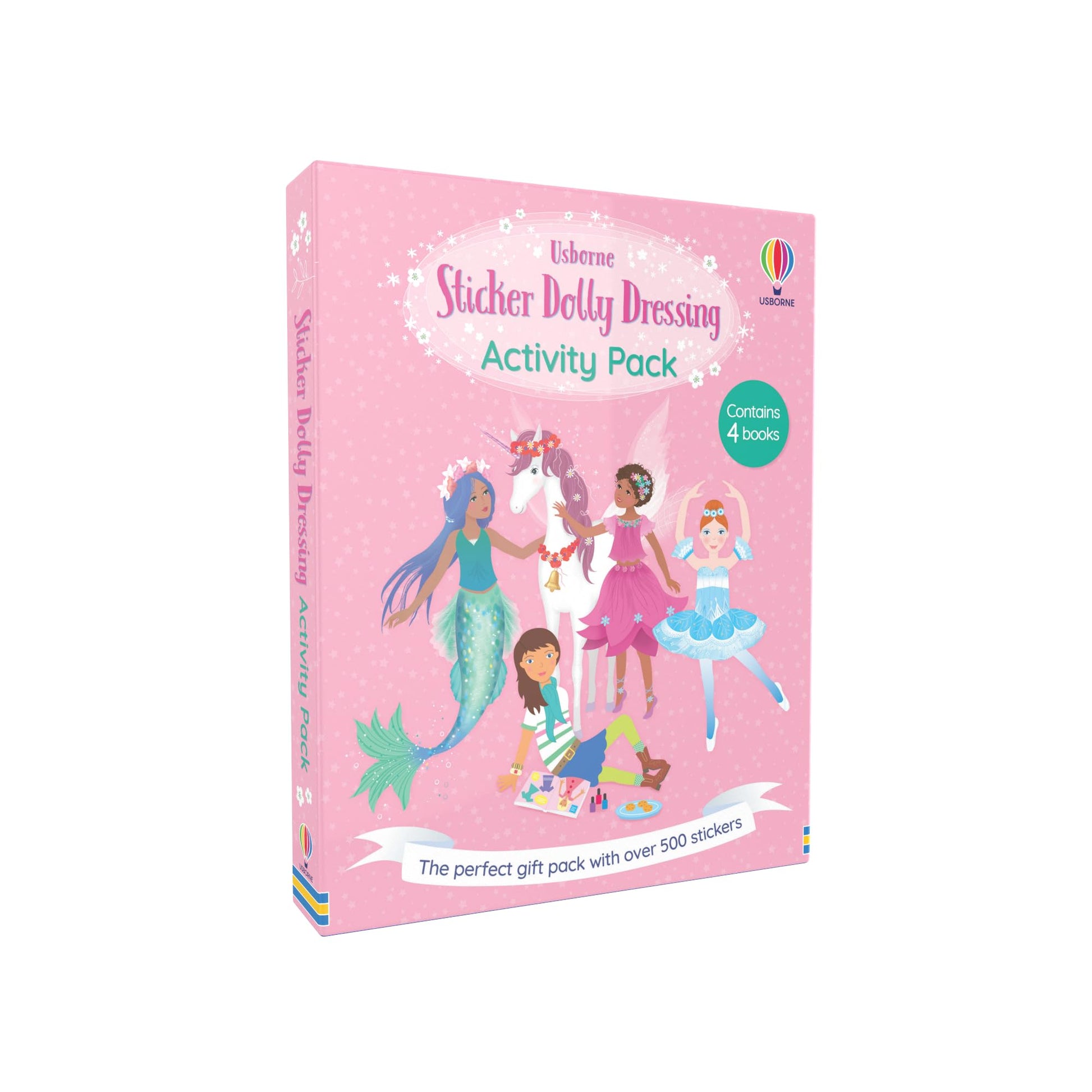 Sticker Dolly Dressing Activity Pack: Ballerinas, Best Friends, Mermaids and Uni by Watt, Fiona
