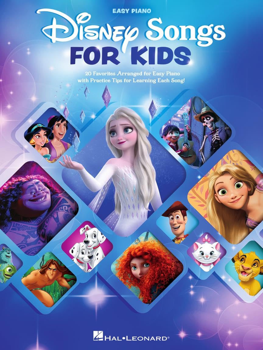Disney Songs for Kids - Easy Piano Songbook by Hal Leonard Corp