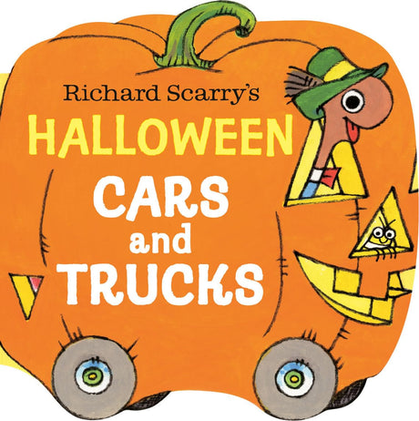 Richard Scarry's Halloween Cars and Trucks -- Richard Scarry, Board Book