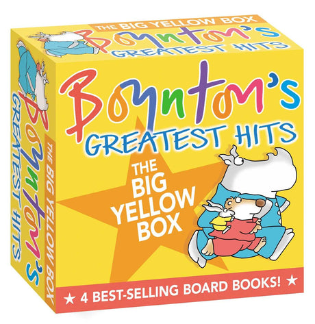 Boynton's Greatest Hits the Big Yellow Box (Boxed Set): The Going to Bed Book; Horns to Toes; Opposites; But Not the Hippopotamus -- Sandra Boynton, Boxed Set