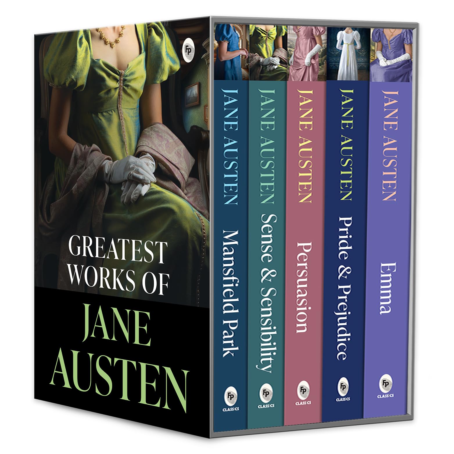 Greatest Works of Jane Austen (Set of 5 Books) by Austen, Jane