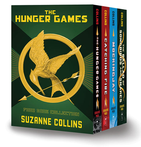 Hunger Games 4-Book Hardcover Box Set (the Hunger Games, Catching Fire, Mockingjay, the Ballad of Songbirds and Snakes) -- Suzanne Collins, Boxed Set
