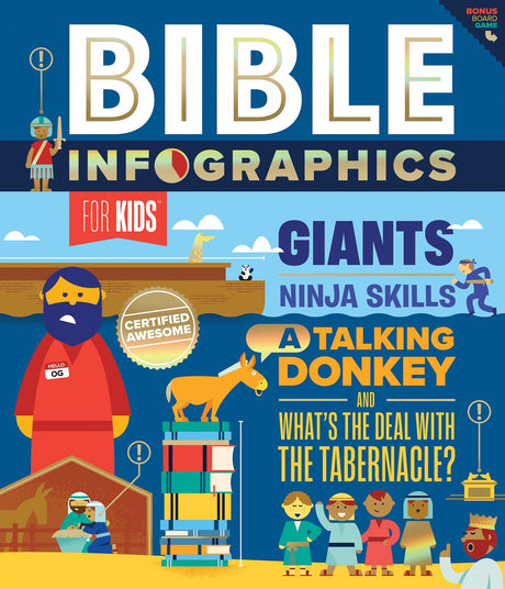 Bible Infographics for Kids -- Harvest House Publishers, Hardcover