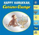 Happy Hanukkah, Curious George Tabbed: A Hanukkah Holiday Book for Kids -- H. A. Rey, Board Book