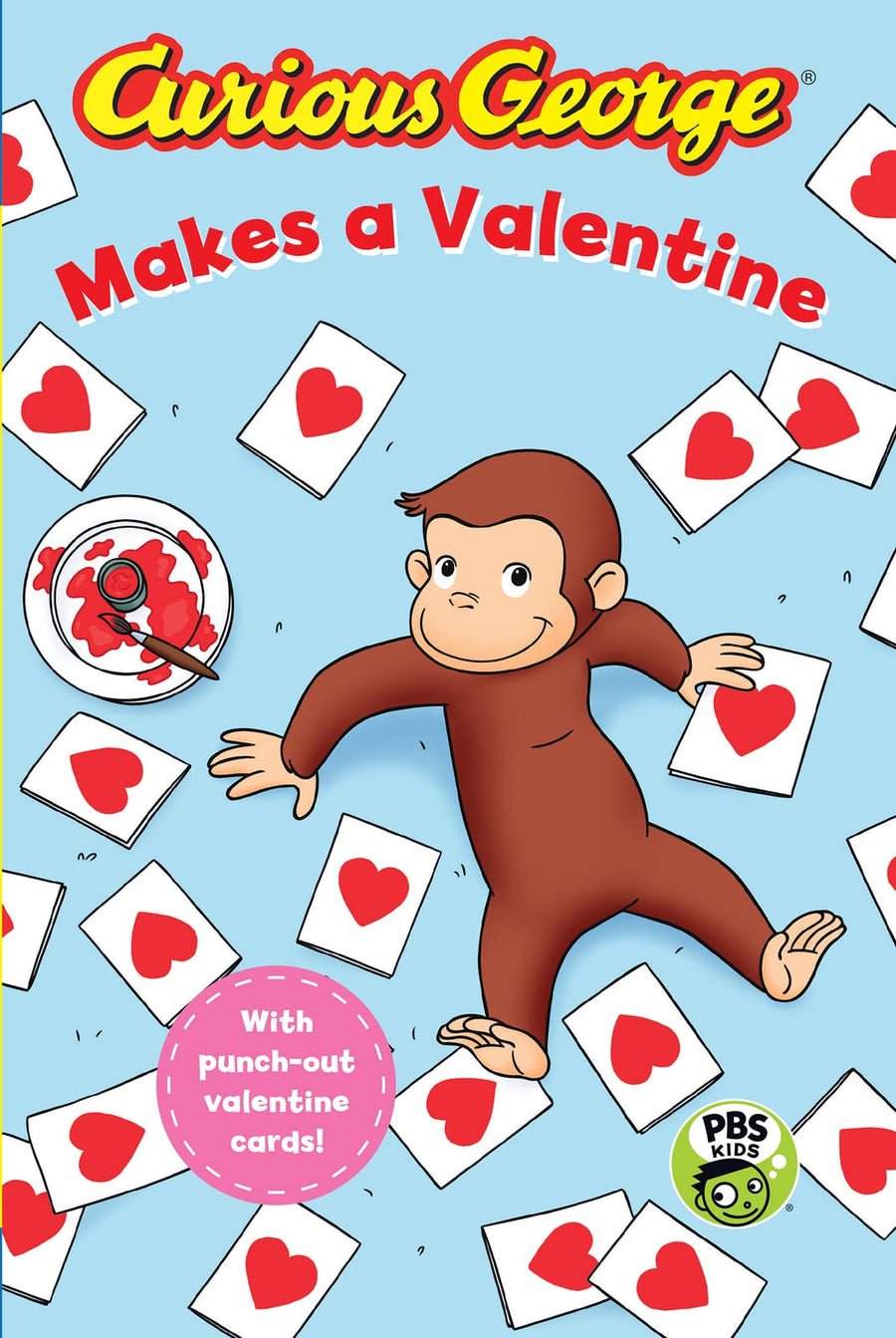 Curious George Makes a Valentine (Cgtv Reader) -- H. A. Rey, Paperback