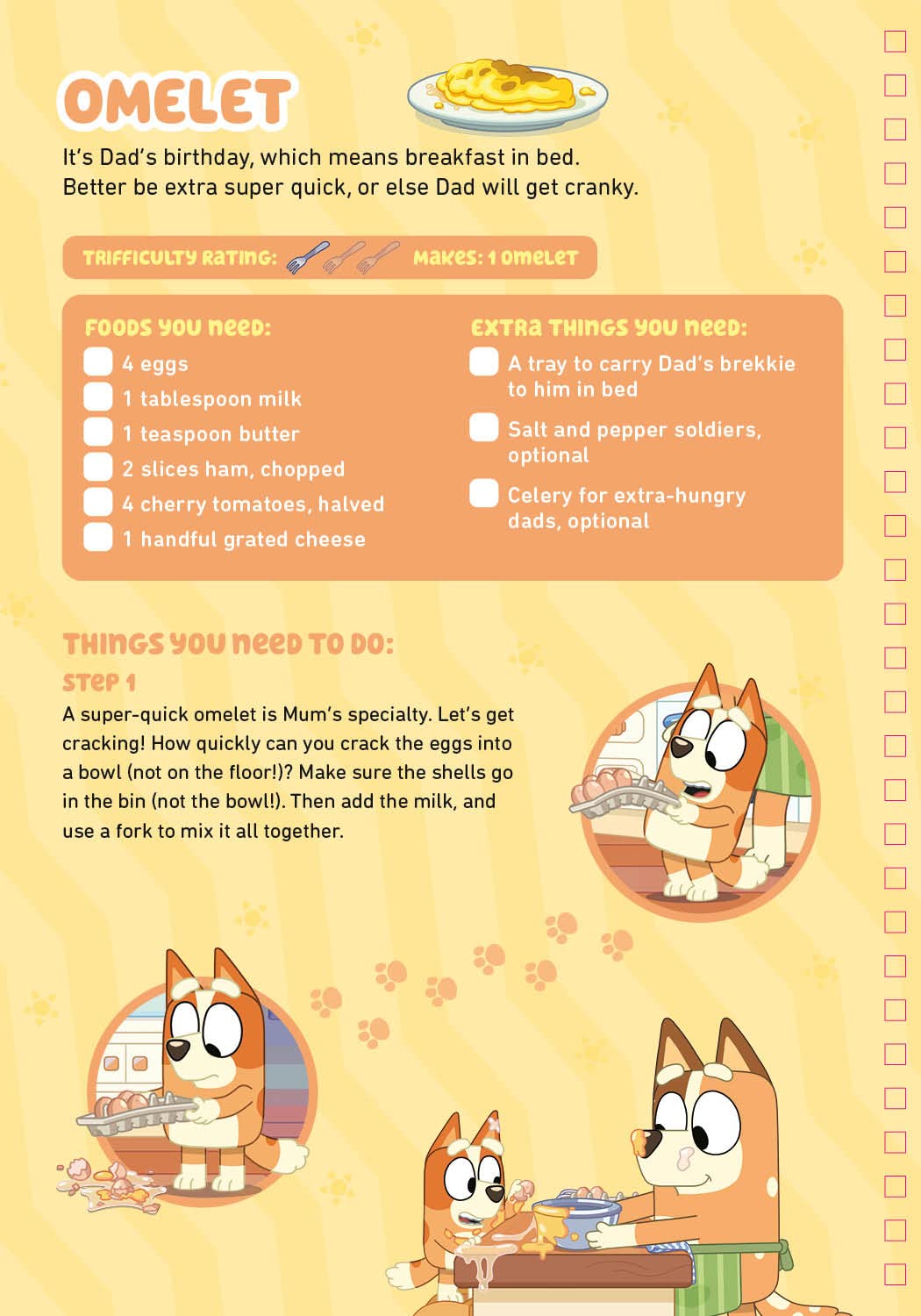 Bluey and Bingo's Fancy Restaurant Cookbook: Yummy Recipes, for Real Life -- Penguin Young Readers Licenses, Hardcover