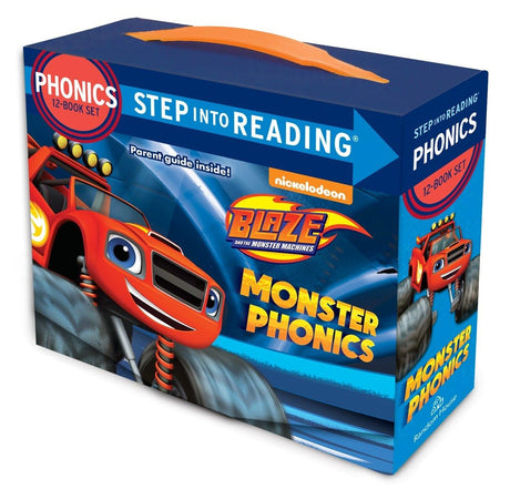 Monster Phonic 12-Book Boxed Set (Blaze and the Monster Machines): 12 Step Into Reading Books -- Jennifer Liberts, Boxed Set