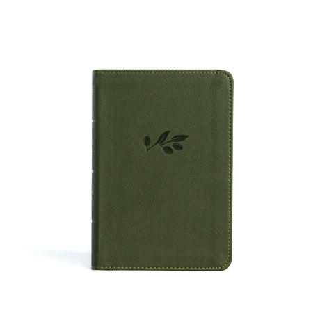 NASB Large Print Compact Reference Bible, Olive Leathertouch -- Holman Bible Publishers, Bible