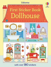 First Sticker Book Dollhouse by Wheatley, Abigail
