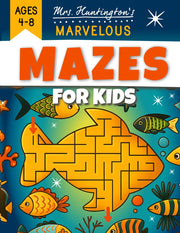 Marvelous Mazes for Kids Ages 4-8: Maze Activity Variety Puzzle Book by Books, Rocket Studio