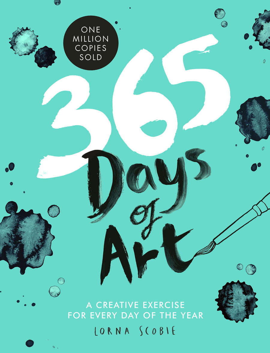 Used - Very Good | 365 Days of Art: A Creative Exercise for Every Day of the Year -- Lorna Scobie, Paperback