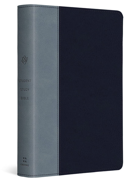 ESV Student Study Bible (Trutone, Navy/Slate, Timeless Design) -- Esv Bibles, Bible