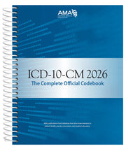 ICD-10-CM 2026 the Complete Official Codebook by American Medical Association