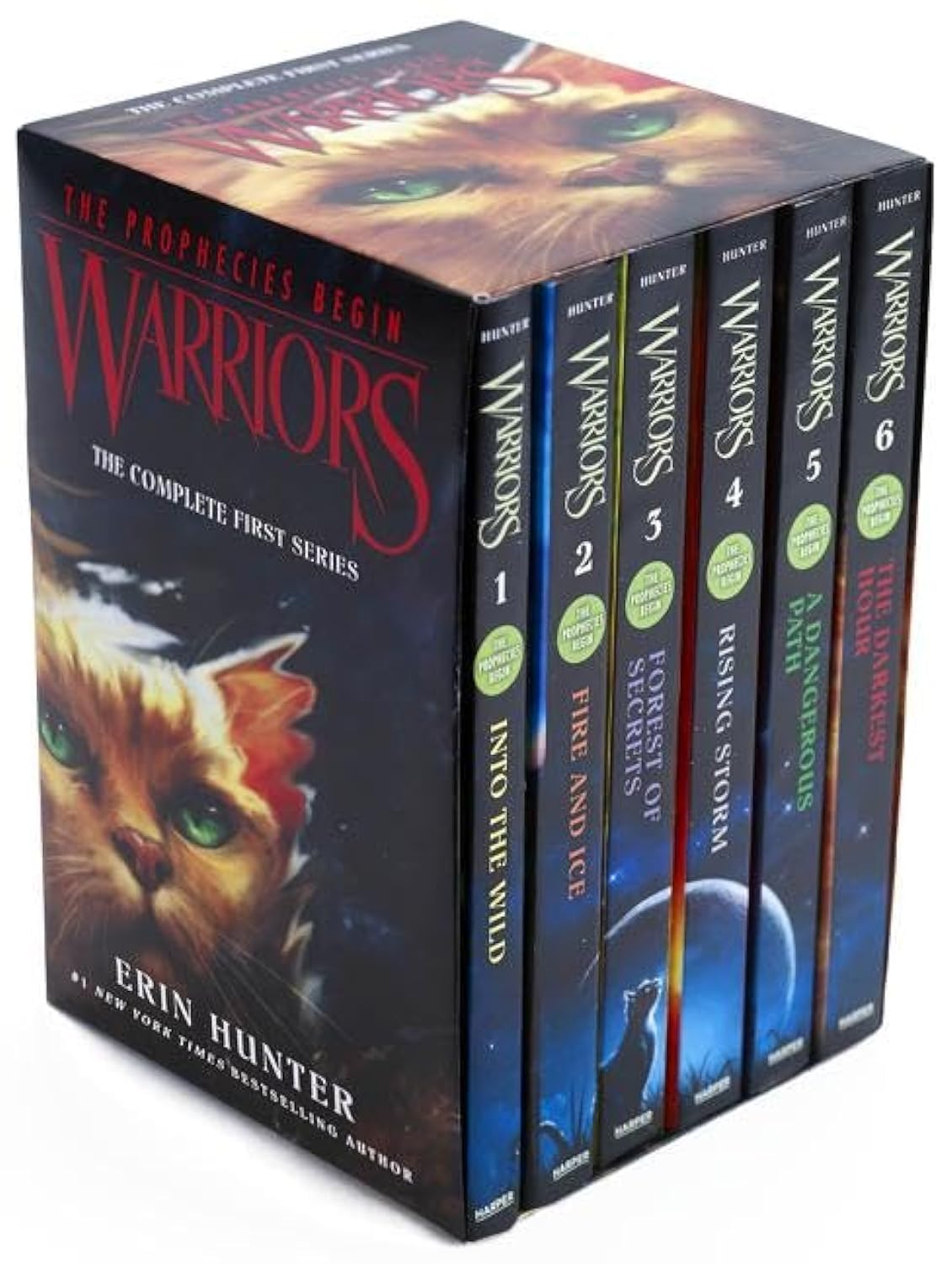 Warriors Box Set: Volumes 1 to 6: The Complete First Series by Hunter, Erin