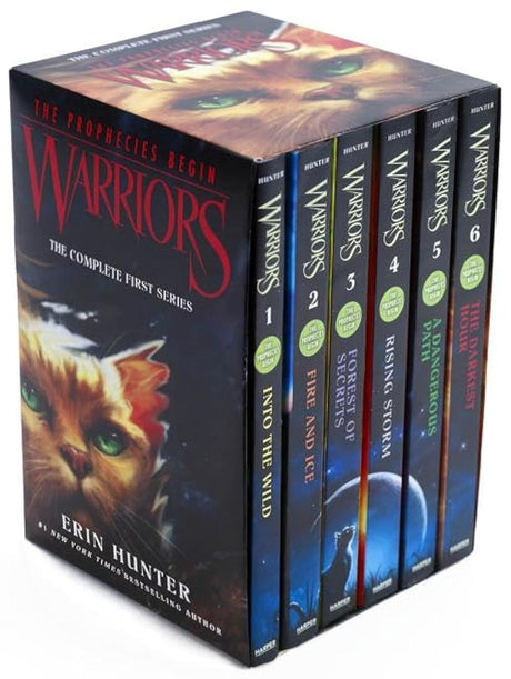 Warriors Box Set: Volumes 1 to 6: The Complete First Series -- Erin Hunter, Boxed Set