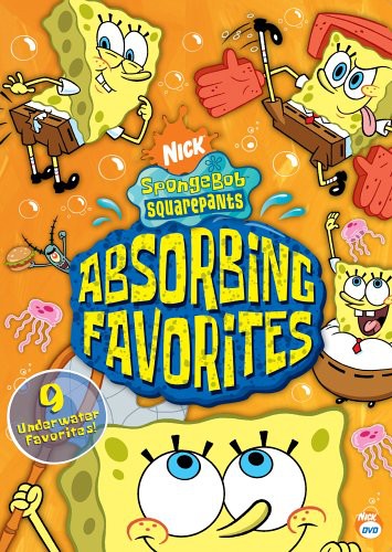 Absorbing Favorites, Spongebob Squarepants, DVD